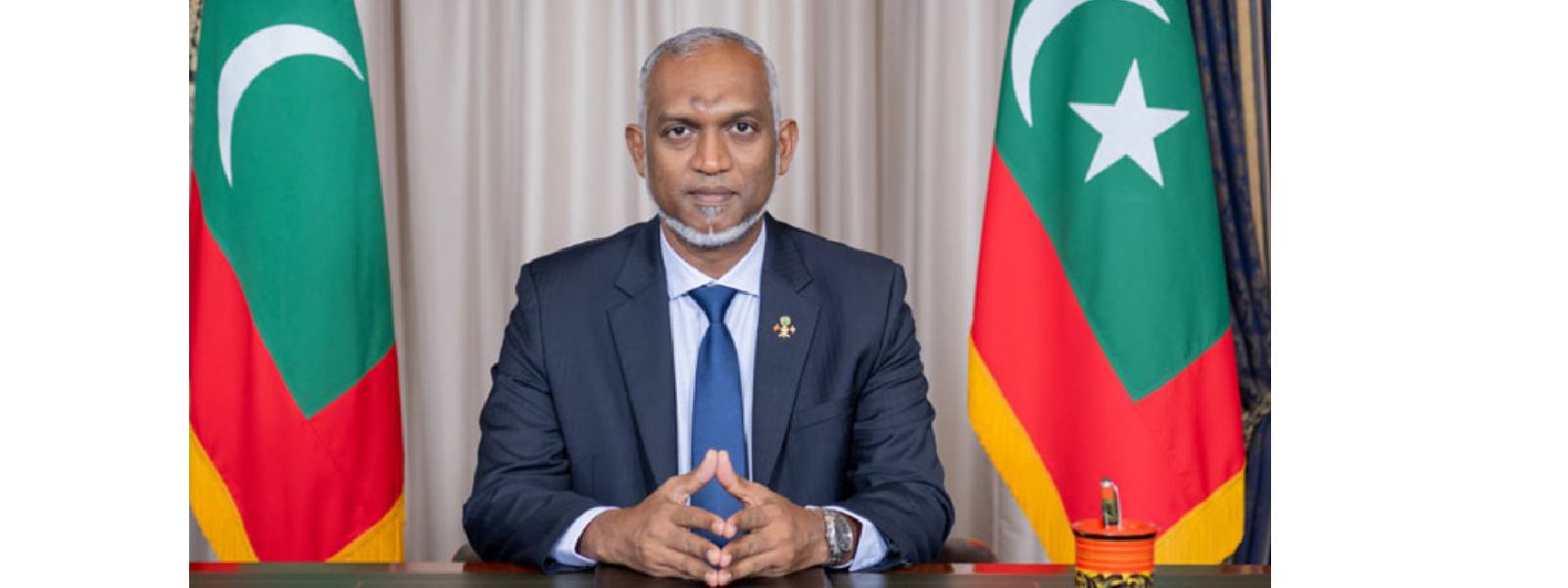 මාලදිවයින් ජනපති අද දිවයිනට...